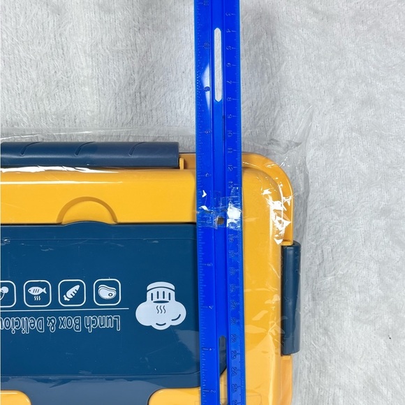 Fareha Yellow and Blue Lunch Box💛💙 - Picture 3 of 11
